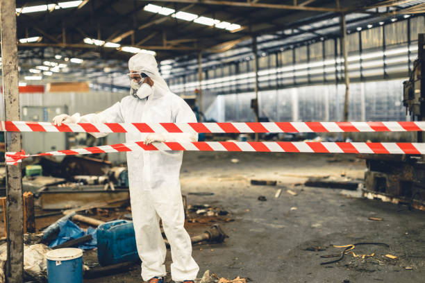 Professional Biohazard technician working in Elkridge, MD